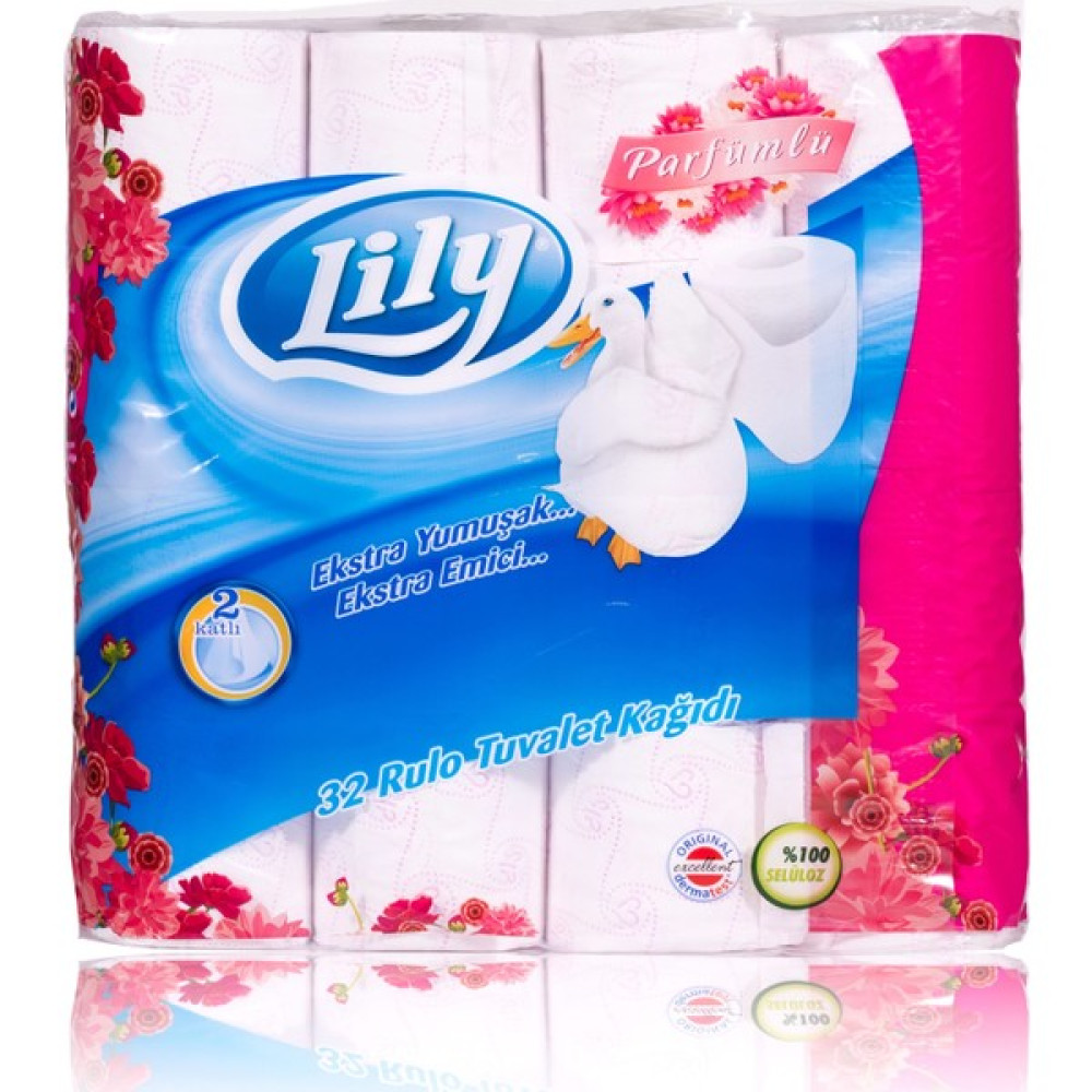 Lily 32'li Parfümlü Tuvalet Kağıdı Tuvalet Kağıdı Fiyatı