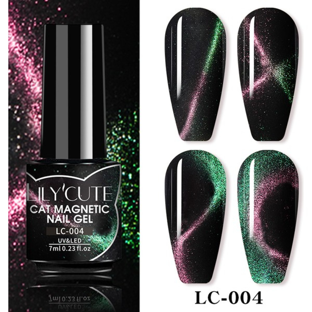 Lily Cute Lilycute Lily'cute 7ml Cat Magnetic Uv Nail Gel ( Kedi Gözü Kalıcı Oje ) - LC-04 Oje Fiyatı