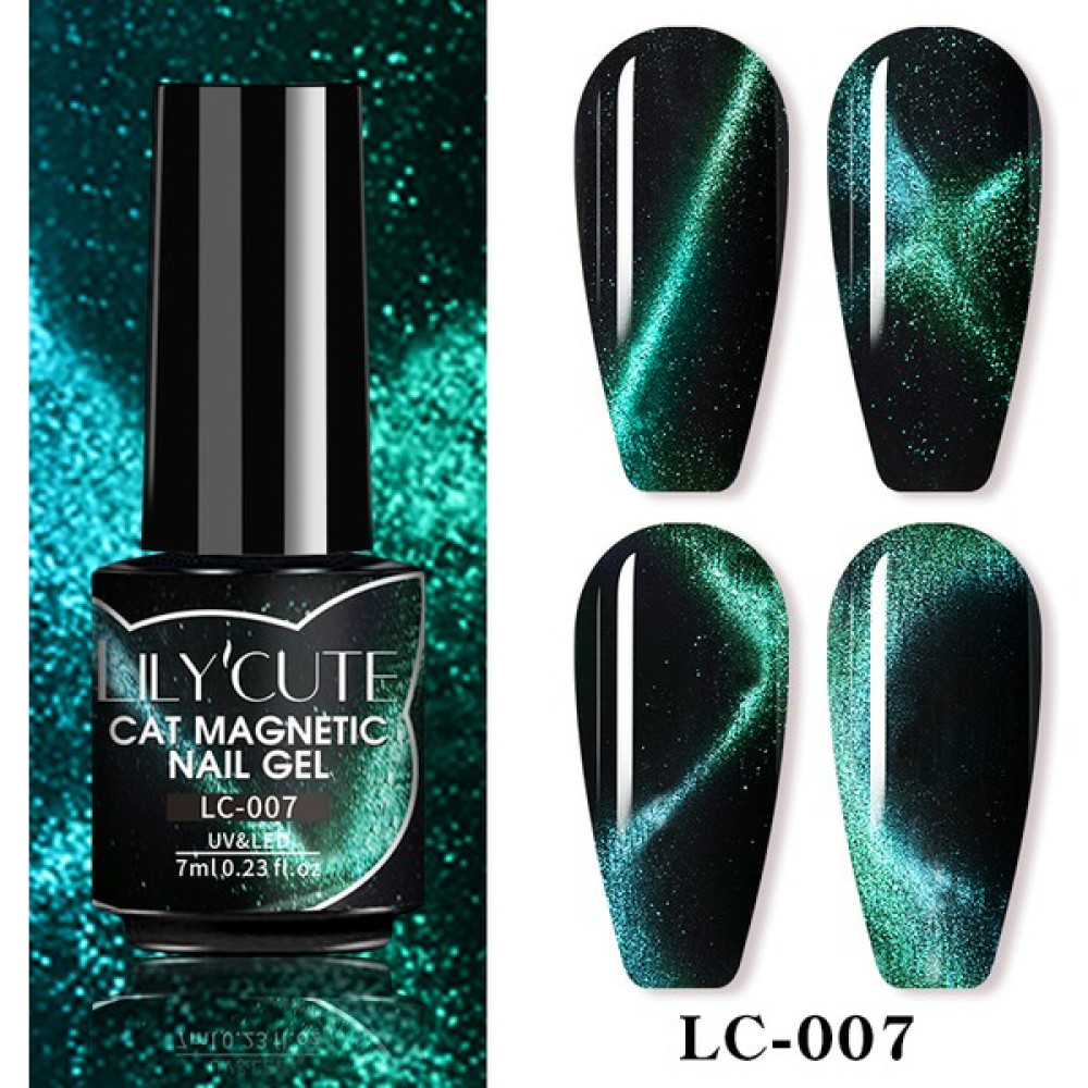 Lily Cute Lilycute Lily'cute 7ml Cat Magnetic Uv Nail Gel ( Kedi Gözü Kalıcı Oje ) - LC-07 Oje Fiyatı