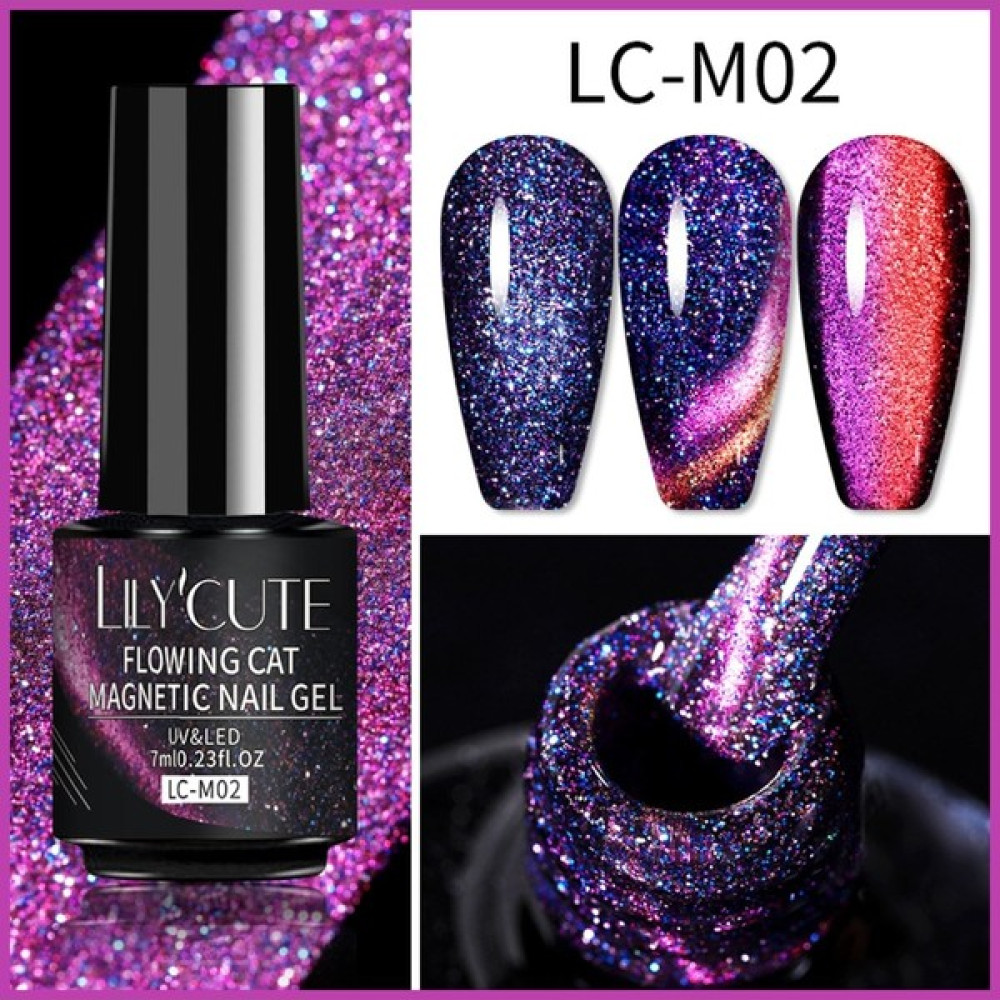 Lily Cute Lilycute Lily'cute 7ml Flowing Cat Magnetic Uv Nail Gel ( Kedi Gözü Kalıcı Oje ) Oje Fiyatı