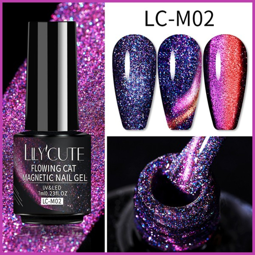 Lily Cute Lilycute Lily'cute 7ml Flowing Cat Magnetic Uv Nail Gel Kedi Gözü Kalıcı Oje - LC-M02 Oje Fiyatı