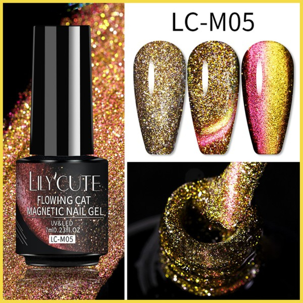 Lily Cute Lilycute Lily'cute 7ml Flowing Cat Magnetic Uv Nail Gel Kedi Gözü Kalıcı Oje - LC-M05 Oje Fiyatı