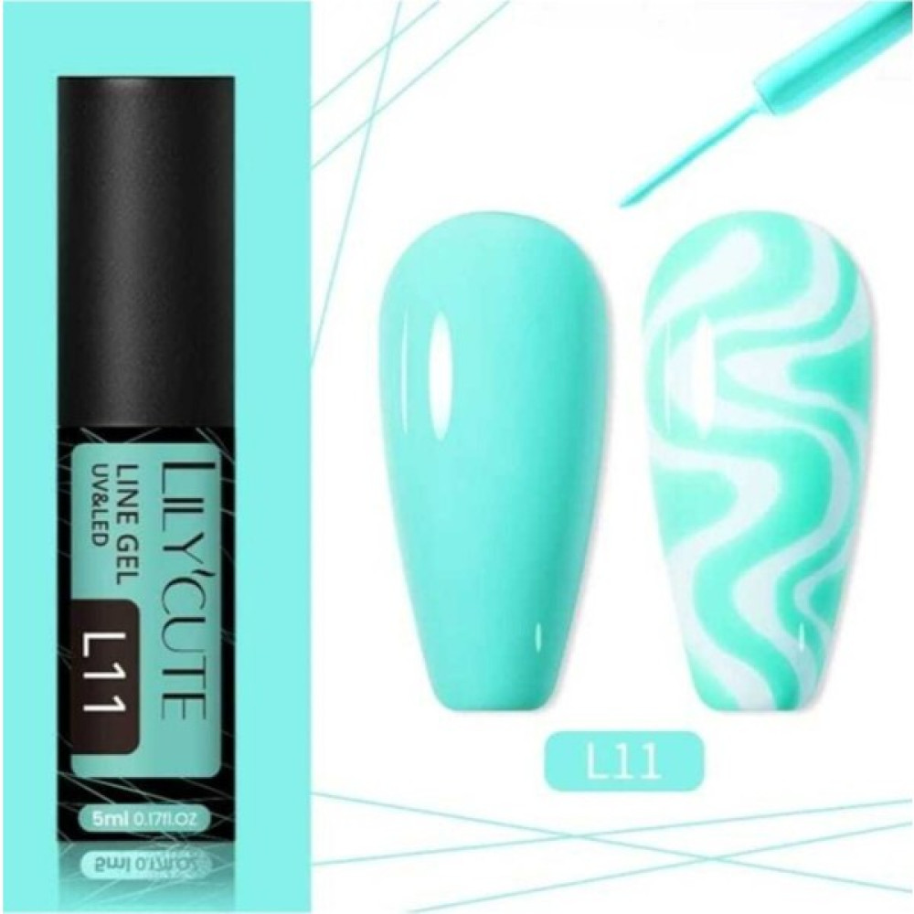 Lıly Cute Nail Art Dizayn Boya Fırçalı 5 Ml L-11 - Renkli Oto Boyaları Fiyatı