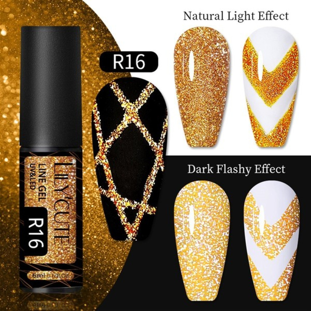 Lily Cute Reflective Glitter Nail art çizim ojesi R016 (54152-10) Oto Boyaları Fiyatı