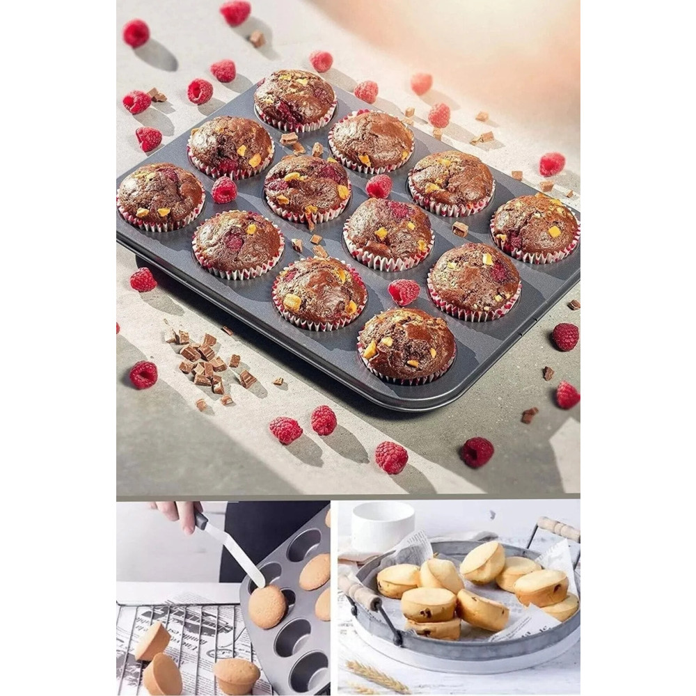 Lilya Home Karina 12li Muffin Kalıbı Kek Kalıpları Fiyatı