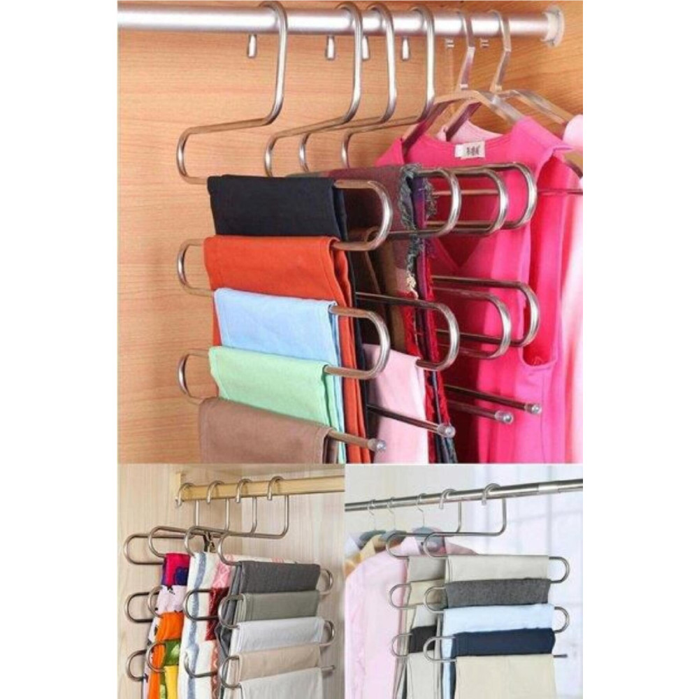 Lilya Home Metal Pantolon Eşarp Askısı 5 Katlı Ev & Dekorasyon Aksesuarları Fiyatı