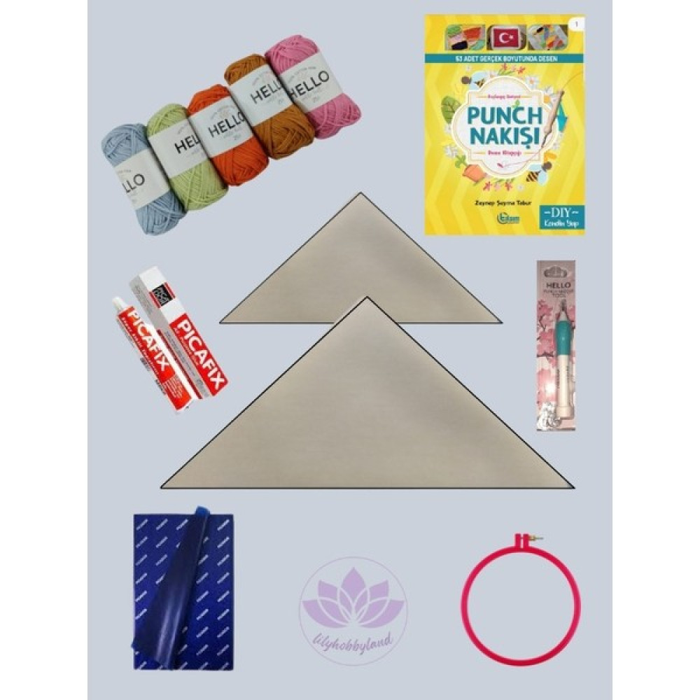 Lilyhobbyland Punch (Panç) Başlangıç Nakış Seti Tüm Malzemeleri İle Birlikte-1 Oyun & Hobi Fiyatı