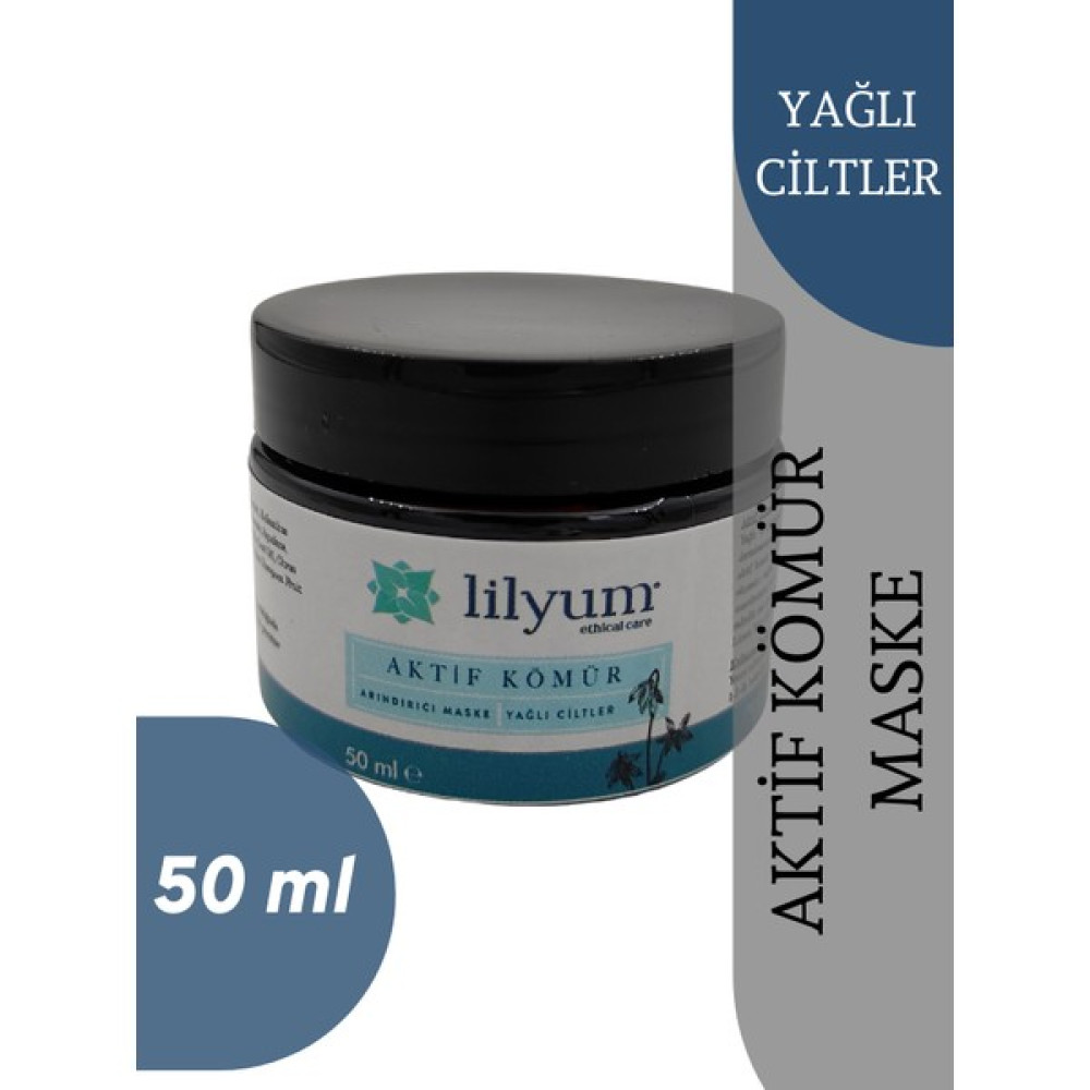 Lilyum Etik Bakım Aktif Kömür Arındırıcı Maske - 50 ml Maskeler Fiyatı