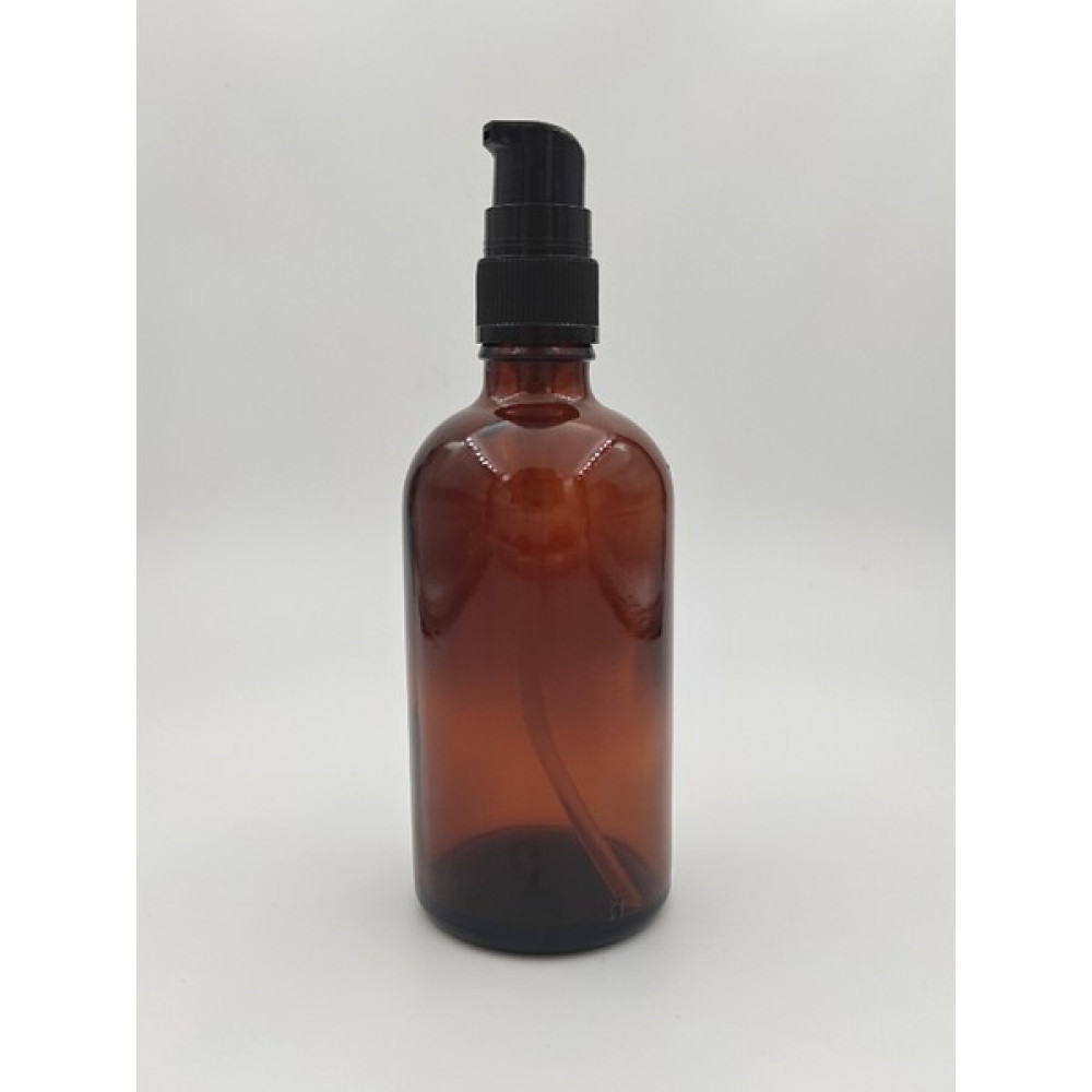 Lilyum Etik Bakım Amber Cam Şişe-Losyon Pompa KAPAKLI-100ML - Kahverengi - 100 ml Nalburiye & Hırdavat Fiyatı