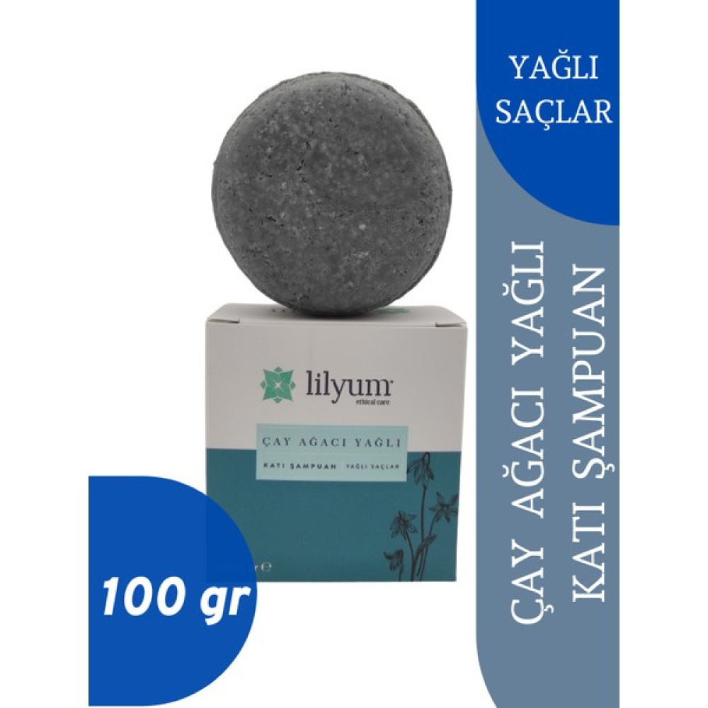 Lilyum Etik Bakım Çay Ağacı Yağlı Katı Şampuan 100 gr Şampuan ve Saç Kremi Fiyatı