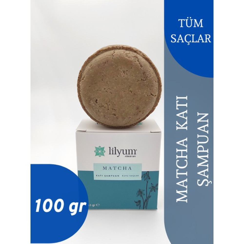 Lilyum Etik Bakım Matcha Katı Şampuan 100 gr Şampuan ve Saç Kremi Fiyatı