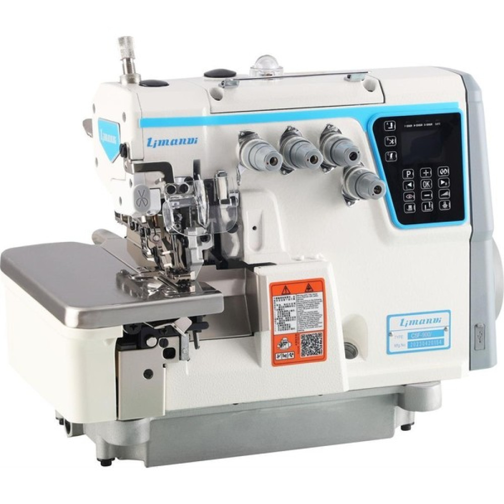 Limandi C5F-900/5HUT 5 Ip Orijinal Kot Otomatik Overlok Makinası Dikiş Makinesi Fiyatı