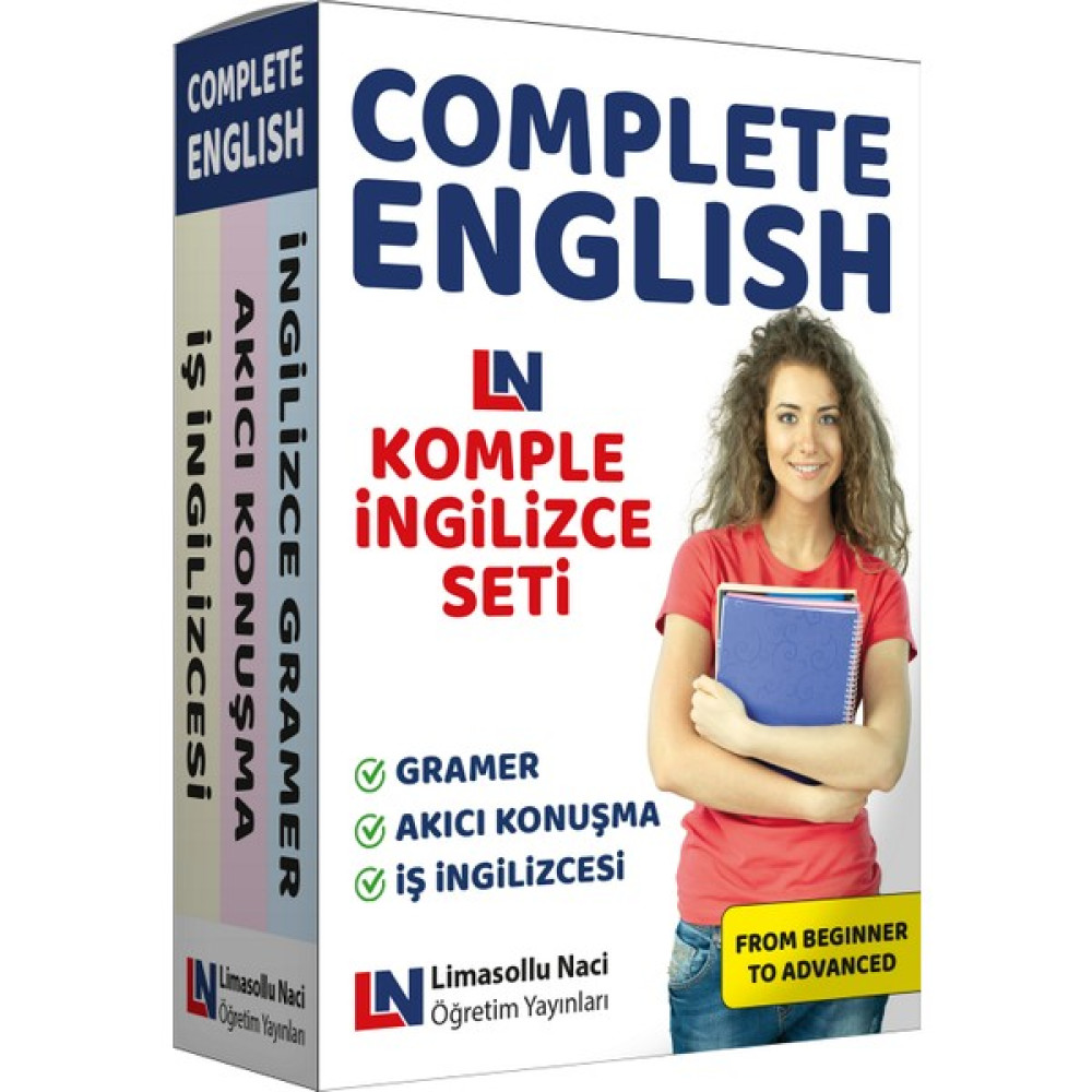 Limasollu Naci Komple İngilizce Eğitim Seti Yabancı Dil Öğretici Kitaplar ve Eğitim Setleri Fiyatı