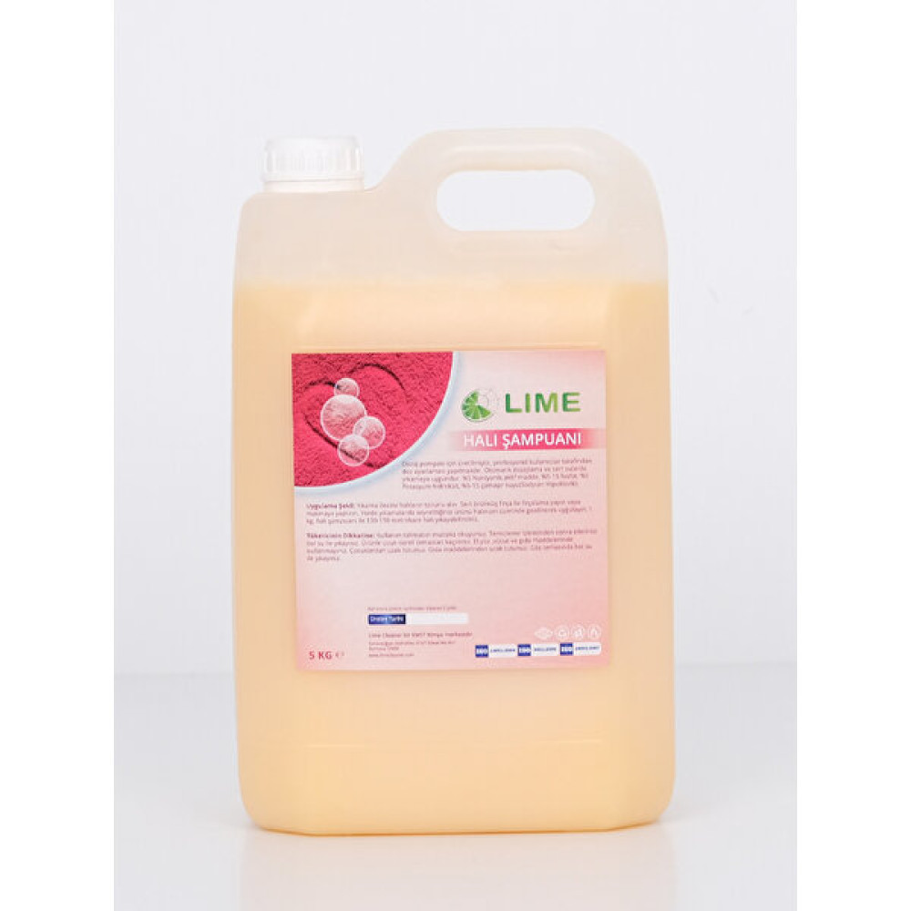 Lime Parfümlü Halı Yıkama Şampuanı - 5 kg Parlatıcı ve Temizleyiciler Fiyatı