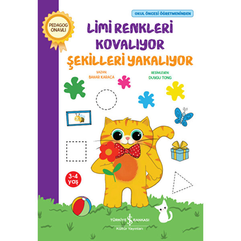 Limi Renkleri Kovalıyor Şekilleri Yakalıyor - Bahar Karaca Okul Öncesi Eğitici & Öğretici Kitaplar Fiyatı