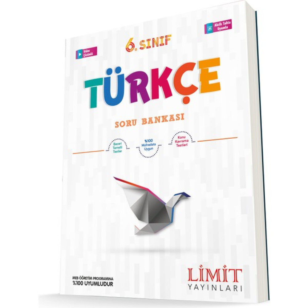 Limit 6.Sınıf Türkçe Soru Bankası Türkçe Fiyatı