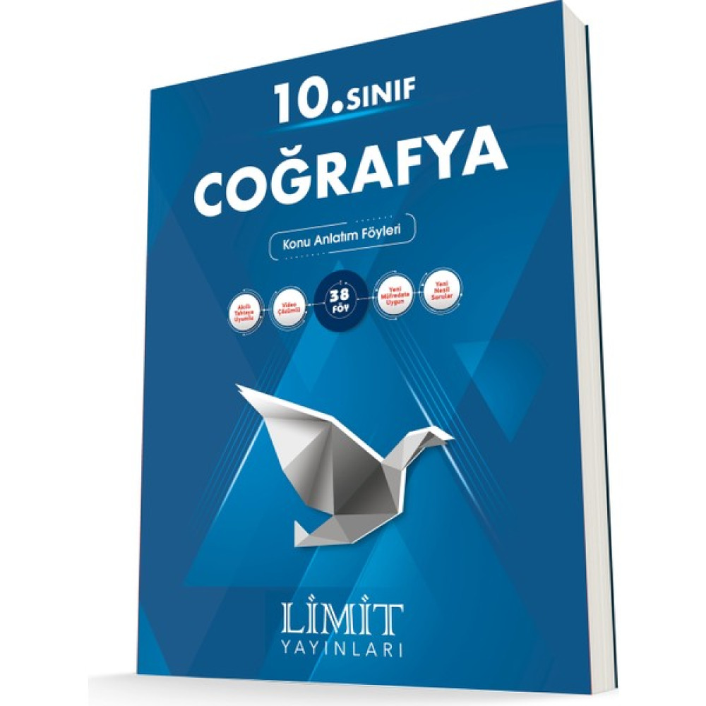 Limit Yayınları 10. Sınıf Coğrafya Konu Anlatımlı Föyleri Kaynak Kitapları Fiyatı