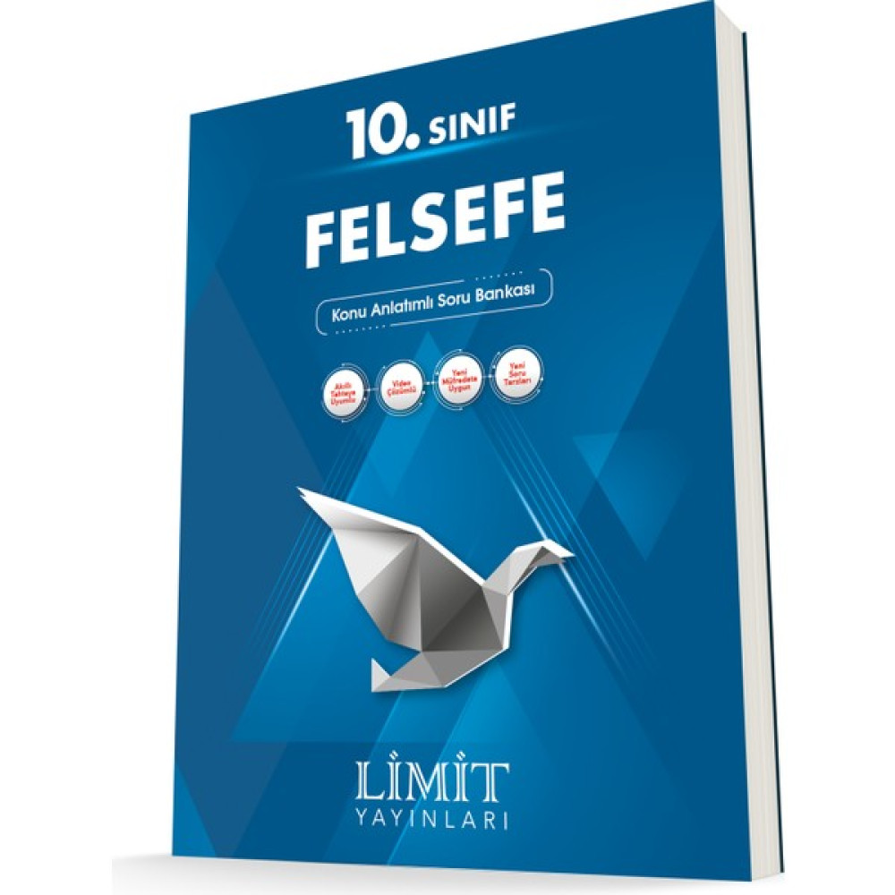 Limit Yayınları 10. Sınıf Felsefe Konu Anlatımlı Soru Bankası Kaynak Kitapları Fiyatı