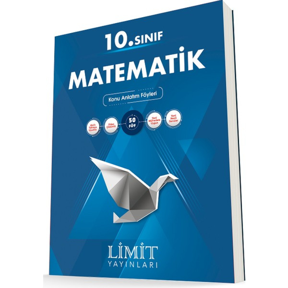 Limit Yayınları 10. Sınıf Matematik Konu Anlatım Föyleri - Selahattin Ölmez Matematik Fiyatı