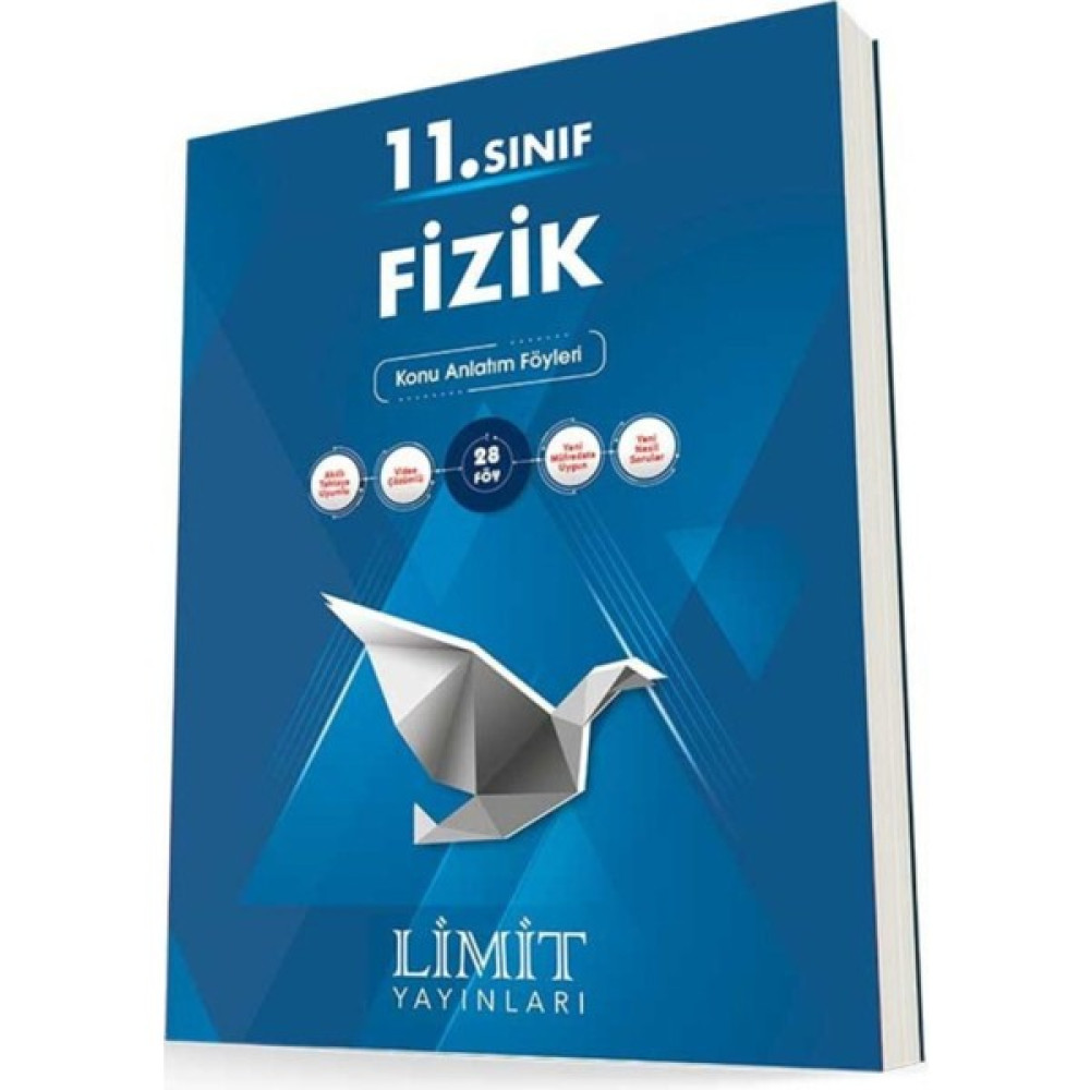 Limit Yayınları 11. Sınıf Fizik Konu Anlatımlı Föyleri Kaynak Kitapları Fiyatı