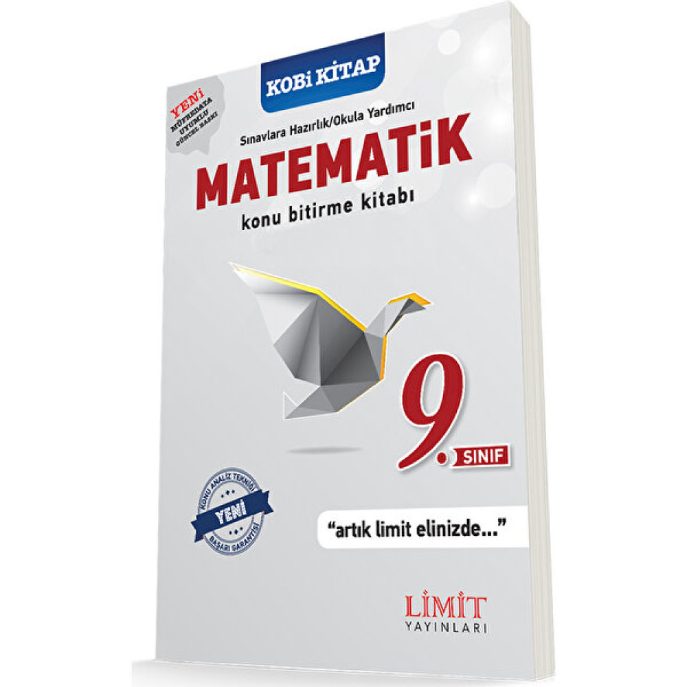Limit Yayınları 9. Sınıf Matematik Konu Bitirme Kitabı - Sebahattin Ölmez - Murat Güler Matematik Fiyatı