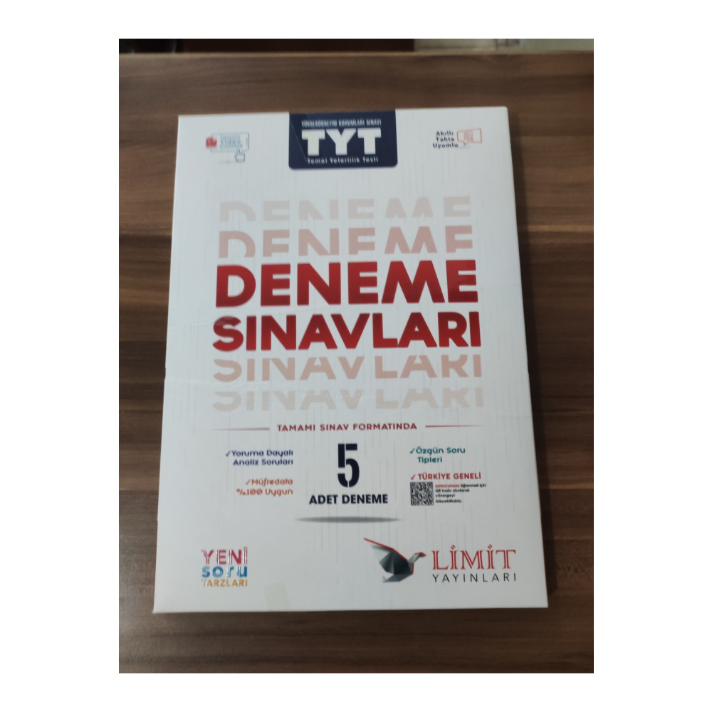 Limit Yayınları Limit Tyt 5li Genel Deneme Seti Ders Sınav Kitapları Fiyatı