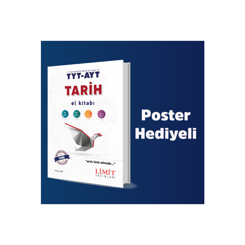 Limit Yayınları Limit Tyt-ayt Tarih El Kitabı Ders Sınav Kitapları Fiyatı