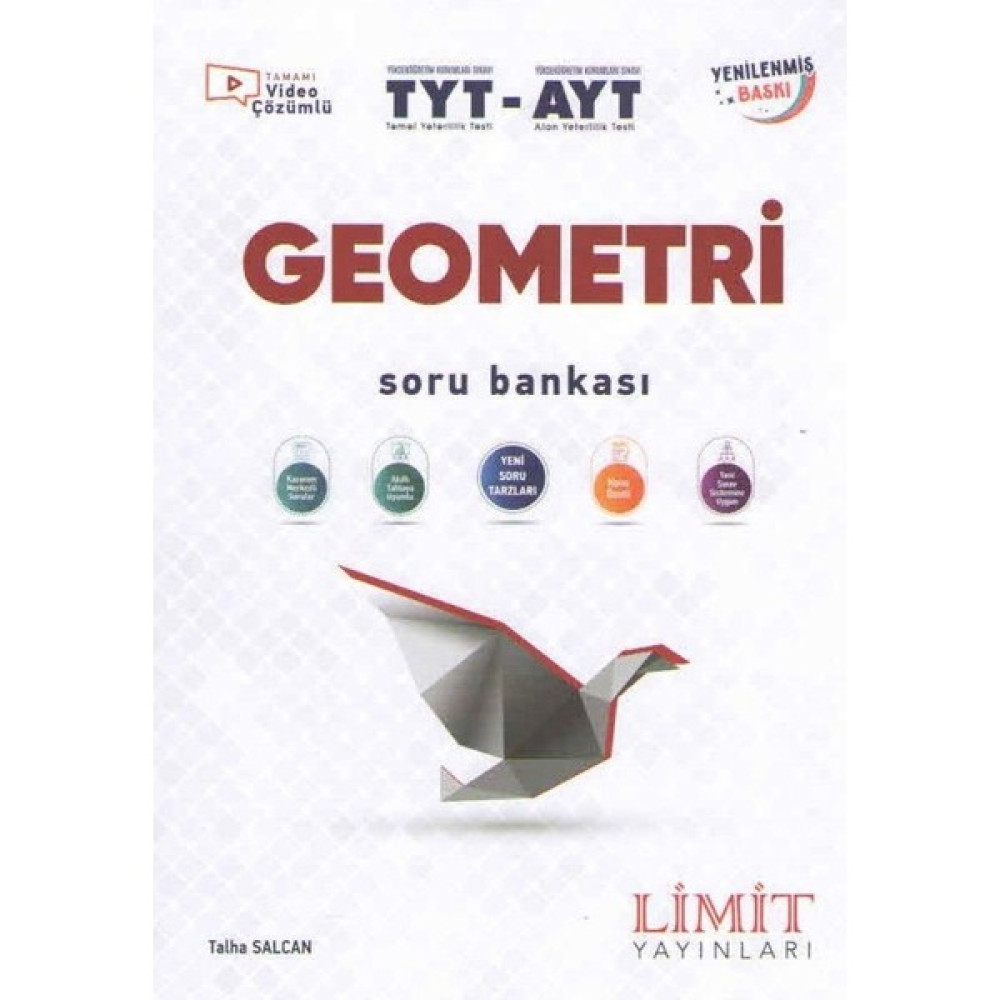 Limit Yayınları Tyt Ayt Geometri Soru Bankası Kaynak Kitapları Fiyatı