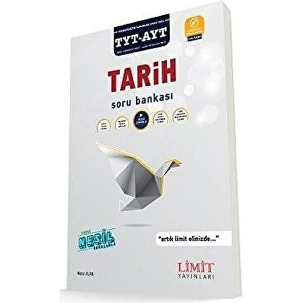 Limit Yayınları TYT AYT Tarih Soru Bankası Temel Yeterlilik Testi (TYT) Fiyatı