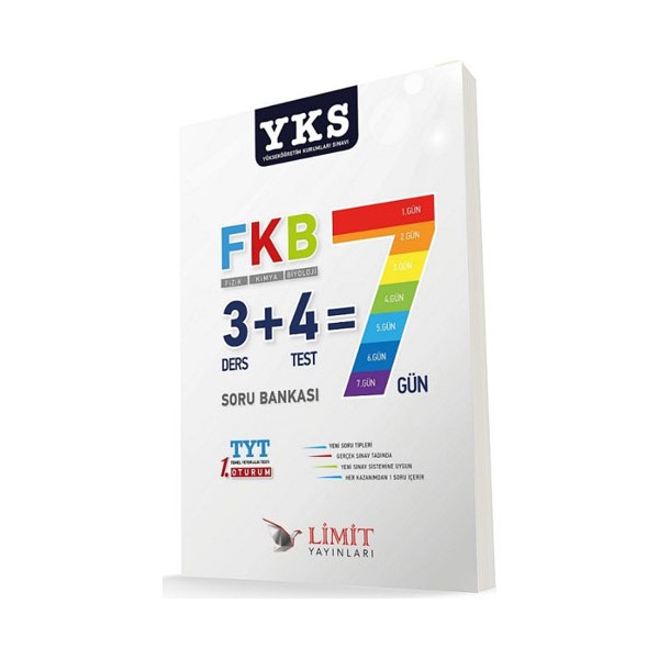 Limit Yayınları TYT Fizik Kimya Biyoloji Soru Bankası Temel Yeterlilik Testi (TYT) Fiyatı
