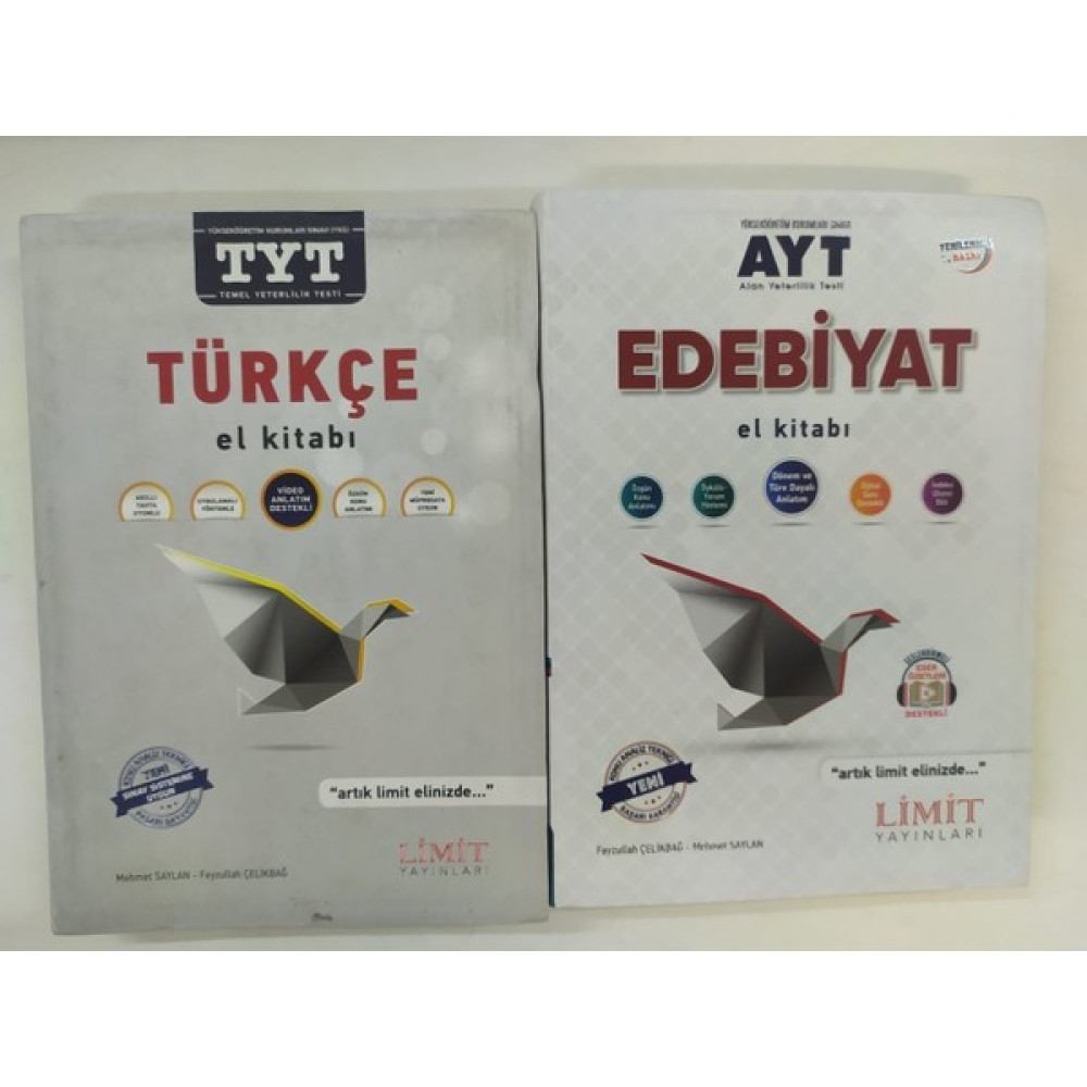 Limit Yayınları Tyt Türkçe El Kitabı+Ayt Edebiyat El Kitabı KPSS Fiyatı