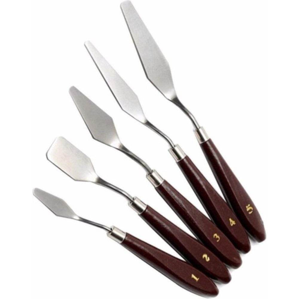 Limmy Resim Spatula Seti, Metal Spatula 5'li (Painting Knife) Fırça Fiyatı