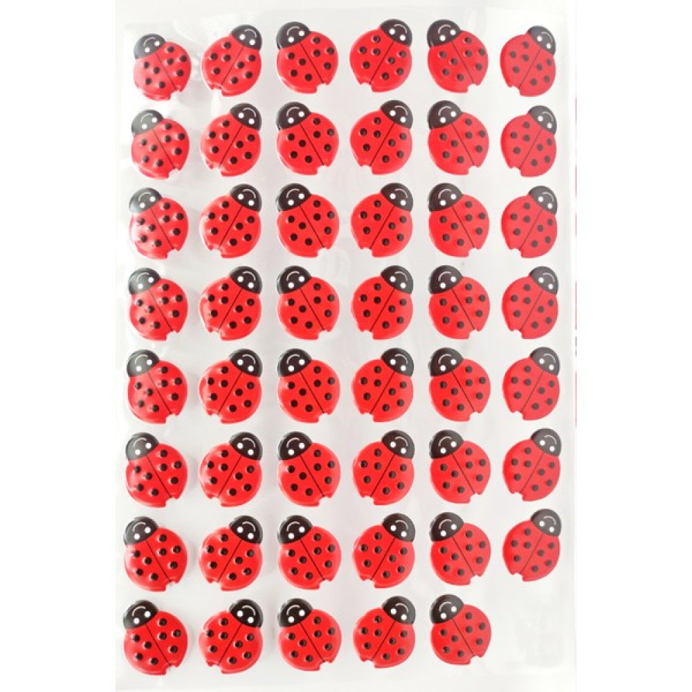 Limmy Sticker Kabartmalı A4 Boyutunda Stiker Defter, Planlayıcı Etiket (Lim044) - Uğur Böceği Etiket Fiyatı