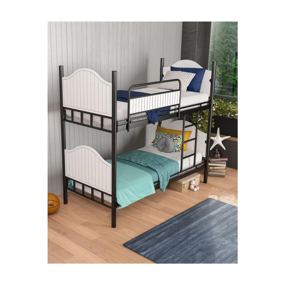 Limni Home Pirimis Genç Odası Metal Ahşaplı Ranza Ve Karyola, 90X190 Cm Ranza Fiyatı
