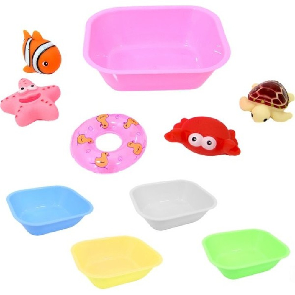 Limon Aksesuarlı Oyuncak Bebek Küveti Pembe Bebek Banyo Küveti Fiyatı