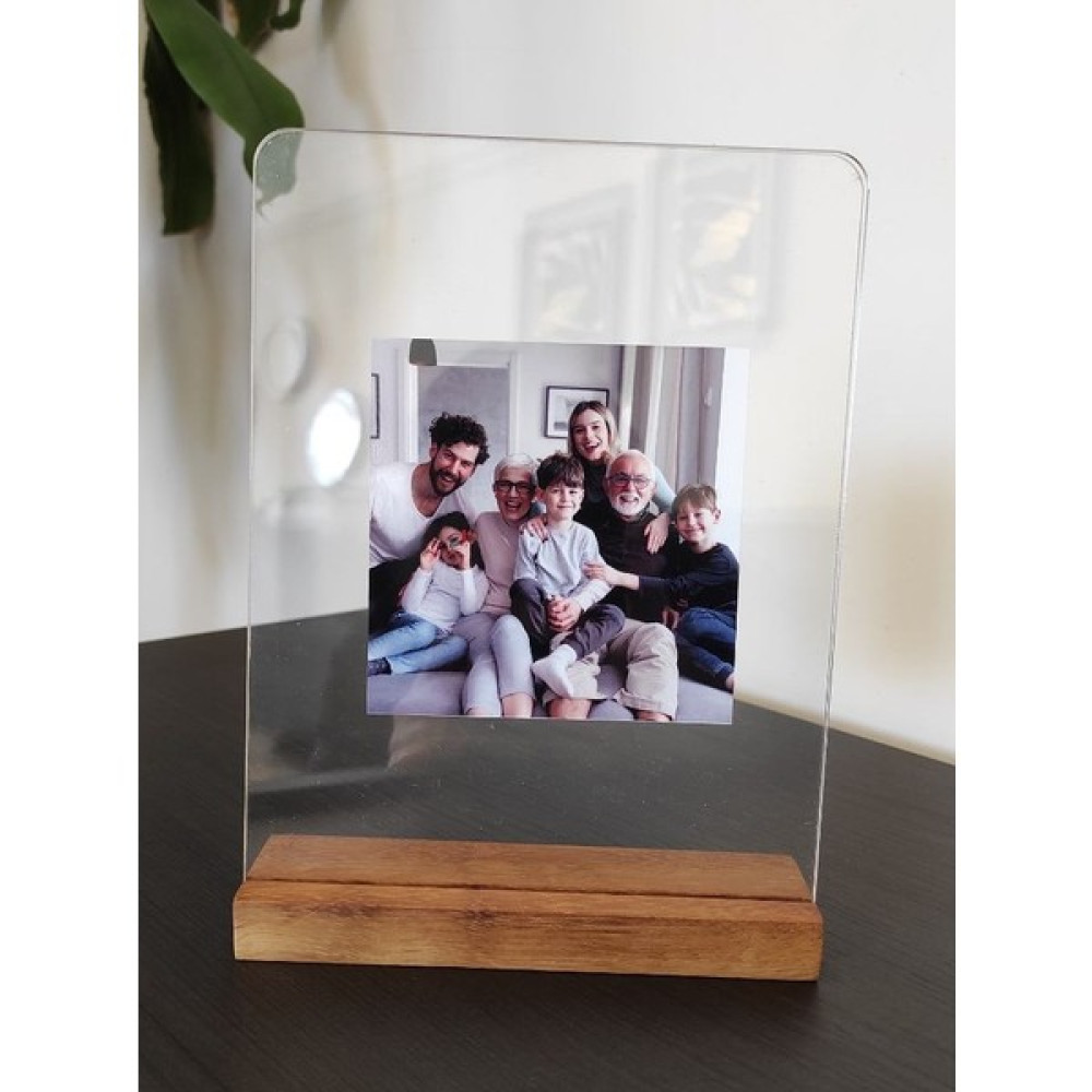 Limon Dekor Sevgiliye Aileye Hediyelik Şık Ahşap Fotoğraf Çerçevesi Yuvarlak Köşeli - Çizgili Kahverengi - 16x22 Resim & Fotoğraf Çerçevesi Fiyatı