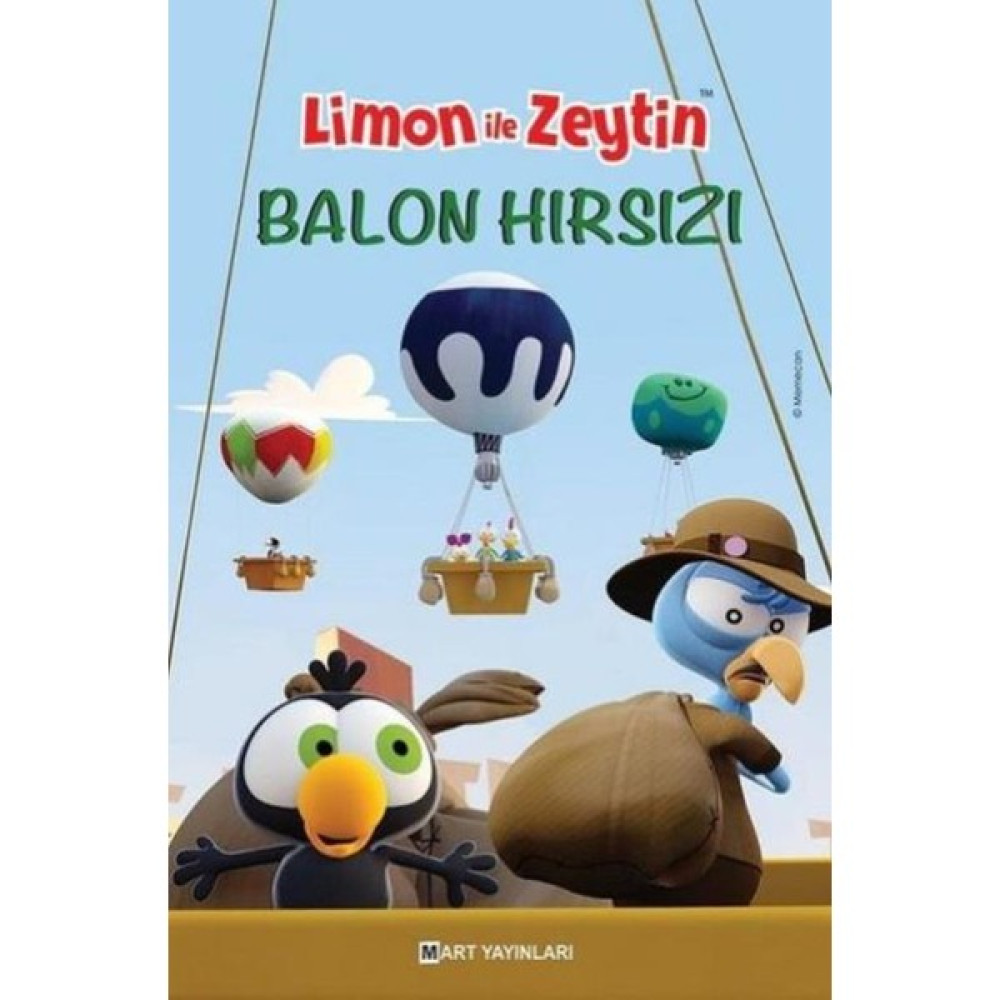 Limon İle Zeytin-Balon Hırsızı - Karton Kapak Çocuk Öykü Fiyatı