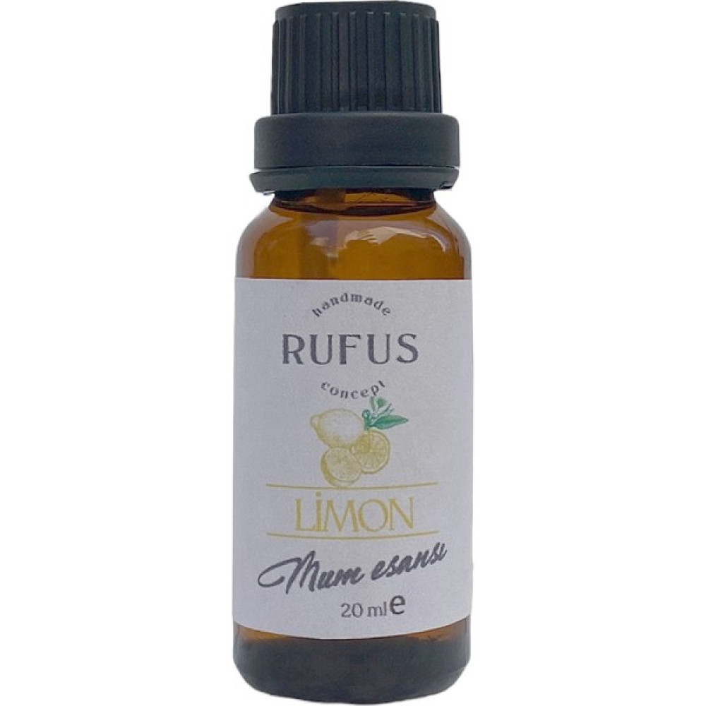 Limon Mum Esansı 20ML - Şeffaf Dekoratif Mum Fiyatı
