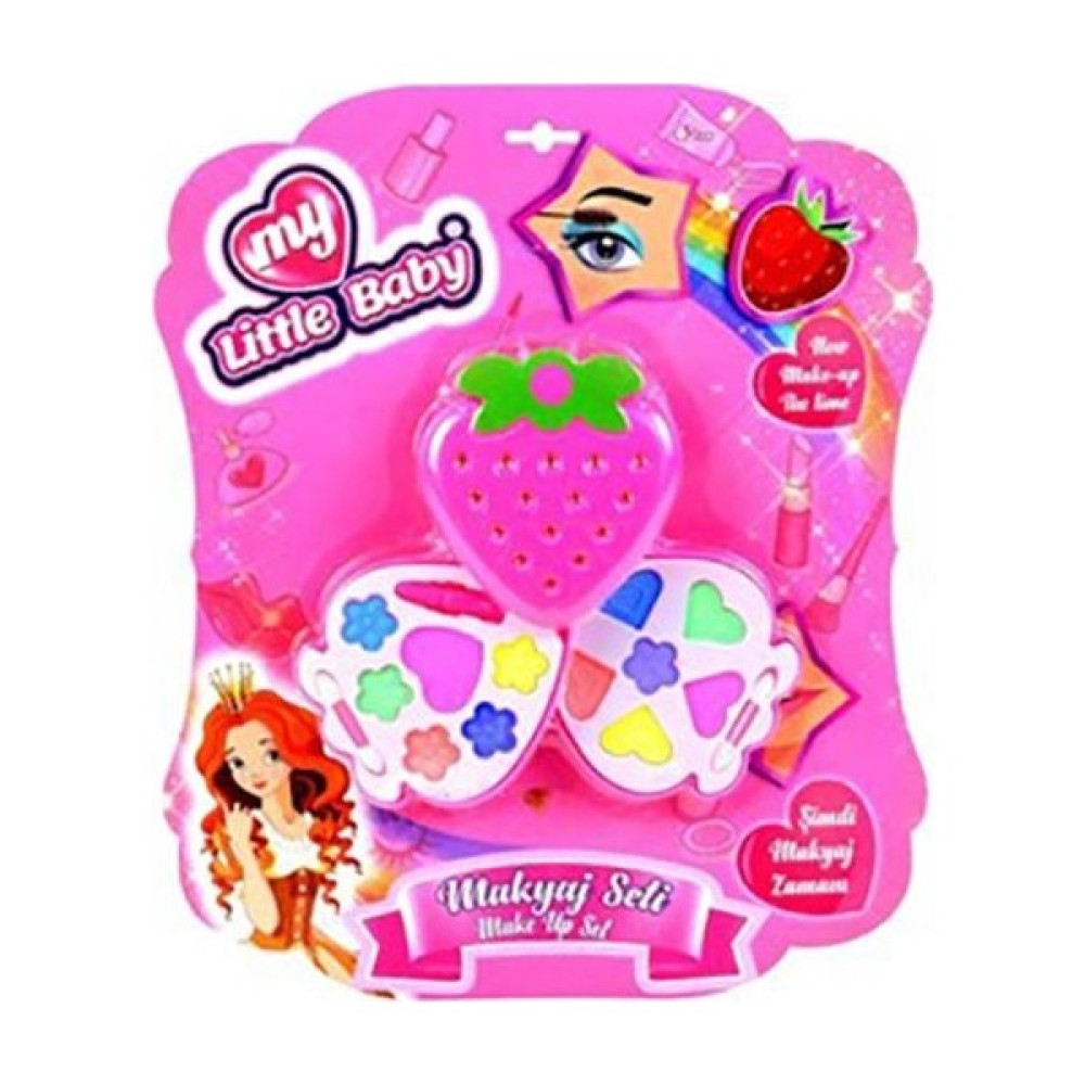 Limon My Lıttle Baby Çilek Kartela İkili Makyaj Seti LMN066 Eğitici Oyuncak Fiyatı