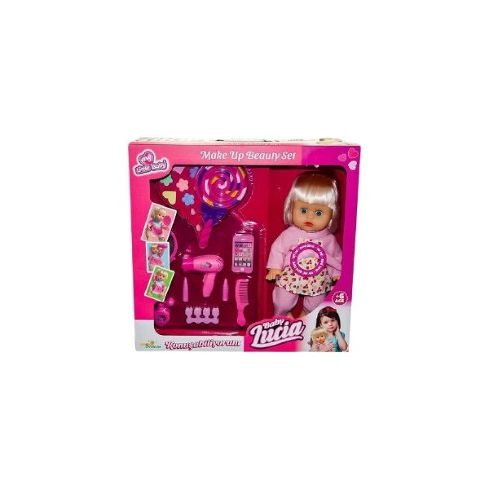 Limon Oyuncak Eğitici 4'lü Set (Konuşan Bebek Seti + Çıngıraklı Altıgen Halkalar + Pembe Mikrofon + Mini Ev) - Renkli Eğitici Oyuncak Fiyatı