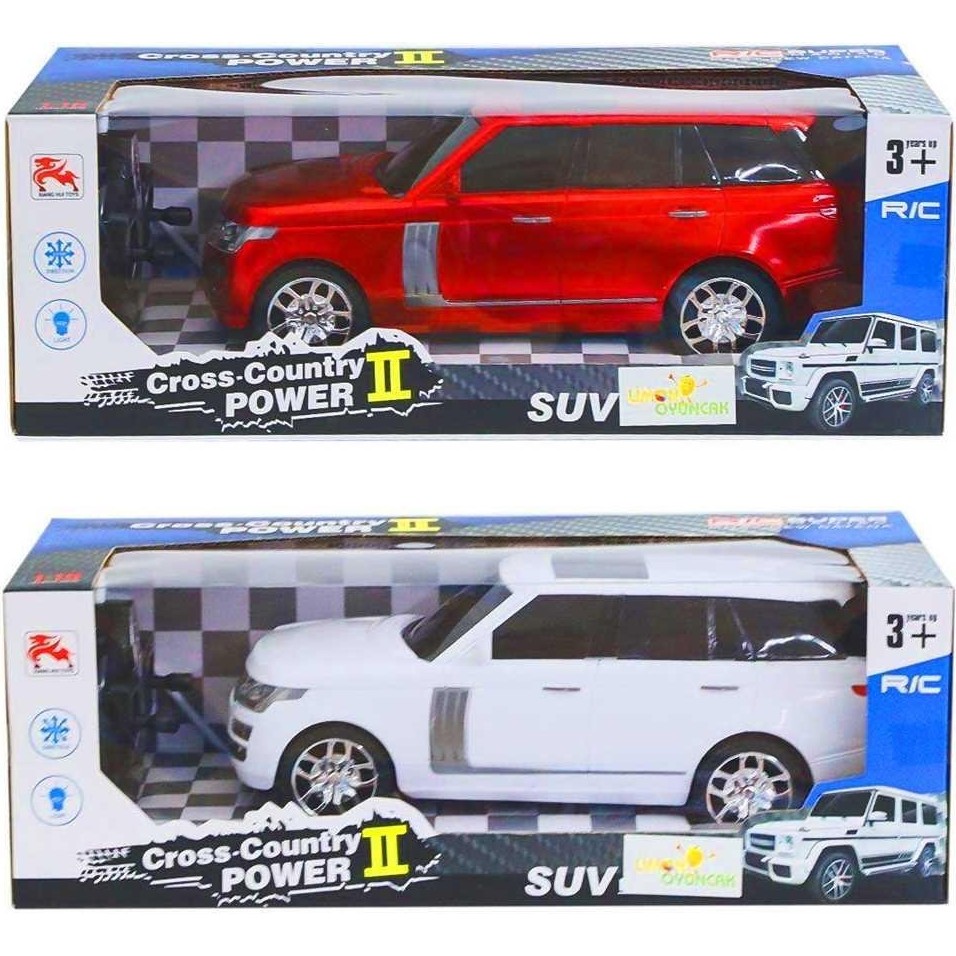 Limon Oyuncak Limon 8578-2A Kumandalı Jeep Araba Cross Country Power 2 Suv V8 5.ot R/c Işıklı Şarjlı 1:16 3+ - Renkli TV Aksesuarları Fiyatı