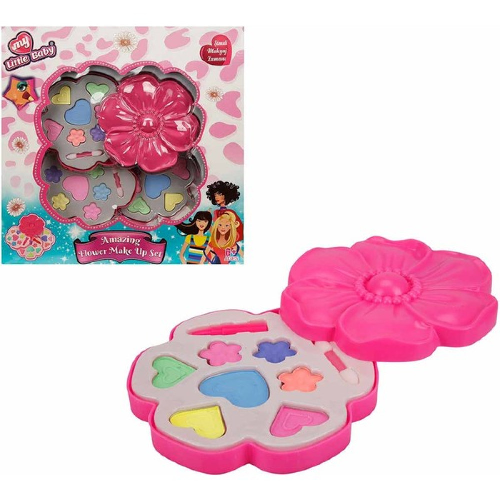 Limon Oyuncak Make Up - Papatya Desenli Sürülebilen 3 Katlı Çocuk Makyaj Seti Eğitici Oyuncak Fiyatı