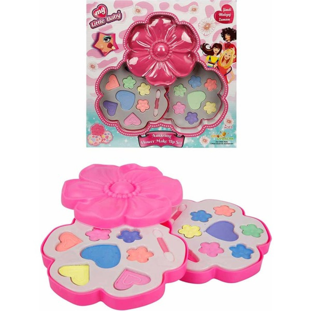 Limon Oyuncak Make Up Papatya Desenli Sürülebilen Çocuk Makyaj Seti - 2 Katlı Eğitici Oyuncak Fiyatı