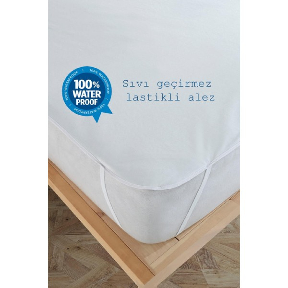 Limon Soft Sıvı Geçirmez Micro Poly. Lastikli Alez - Beyaz - 160 x 200 cm Alez / Yatak Koruyucu Fiyatı