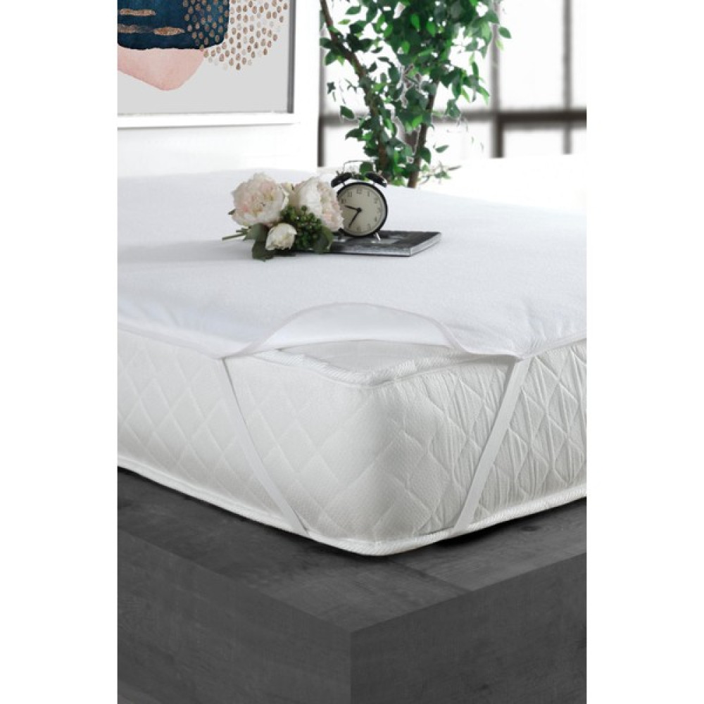 Limon Soft Sıvı Geçirmez Pamuklu Lastikli Alez - Beyaz - 180 x 200 cm Alez / Yatak Koruyucu Fiyatı