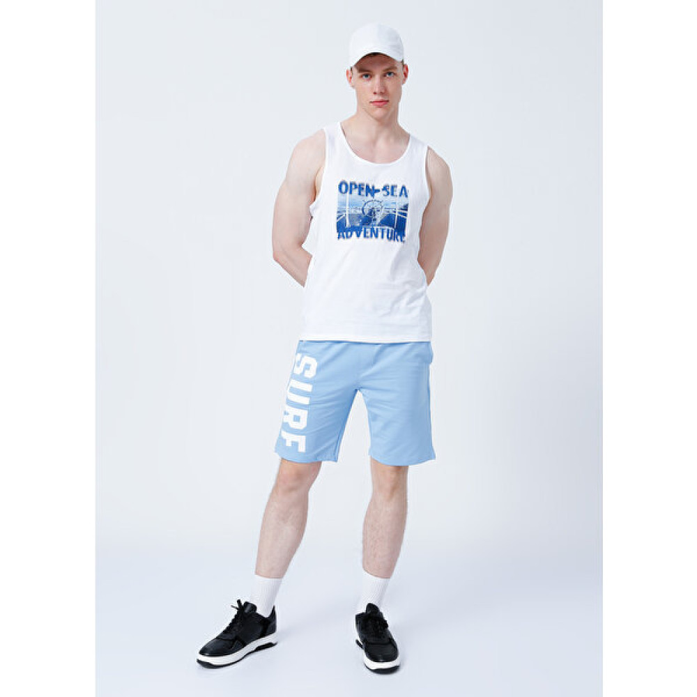 Limon Sweat Şort, 3xl, Mavi Erkek Şort Fiyatı