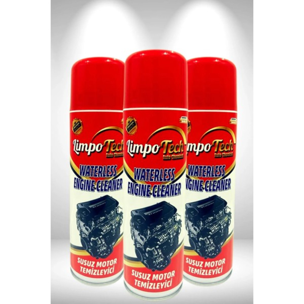 Limpotech Limpo Tech Susuz Motor Temizleyici Susuz Motor Temizleme Yıkama Spreyi 3 Adet - 0,5 L Oto Yıkama Ürünleri Fiyatı