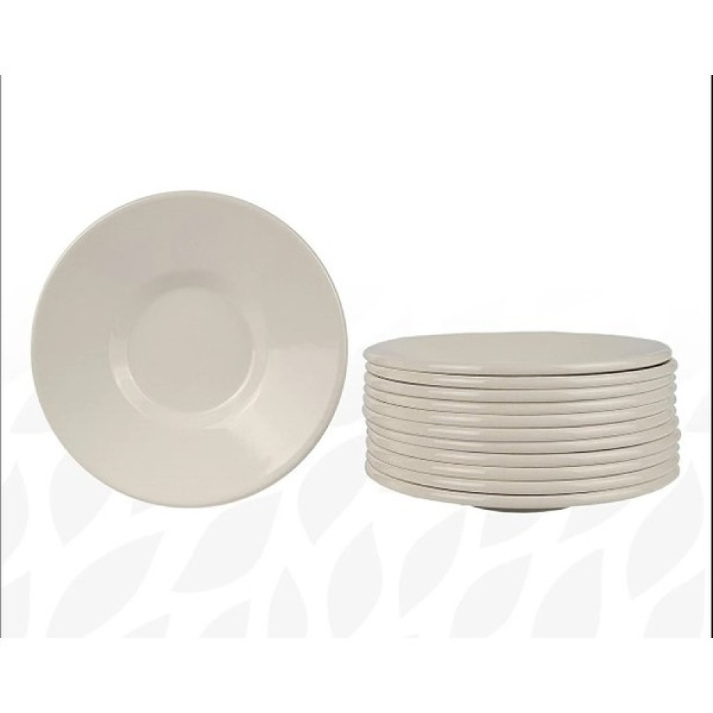 Lin Metal 6'lı Metal Çay Tabağı LN1109 - Krem Mutfak Gereçleri Fiyatı