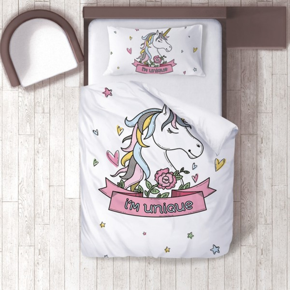 Lina Home Bebek, Çocuk Odası Micro Pamuk Saten Tek Kişilik Nevresim Takımı Model 00069 - Renkli - 160 x 220 cm Nevresim Takımı Fiyatı