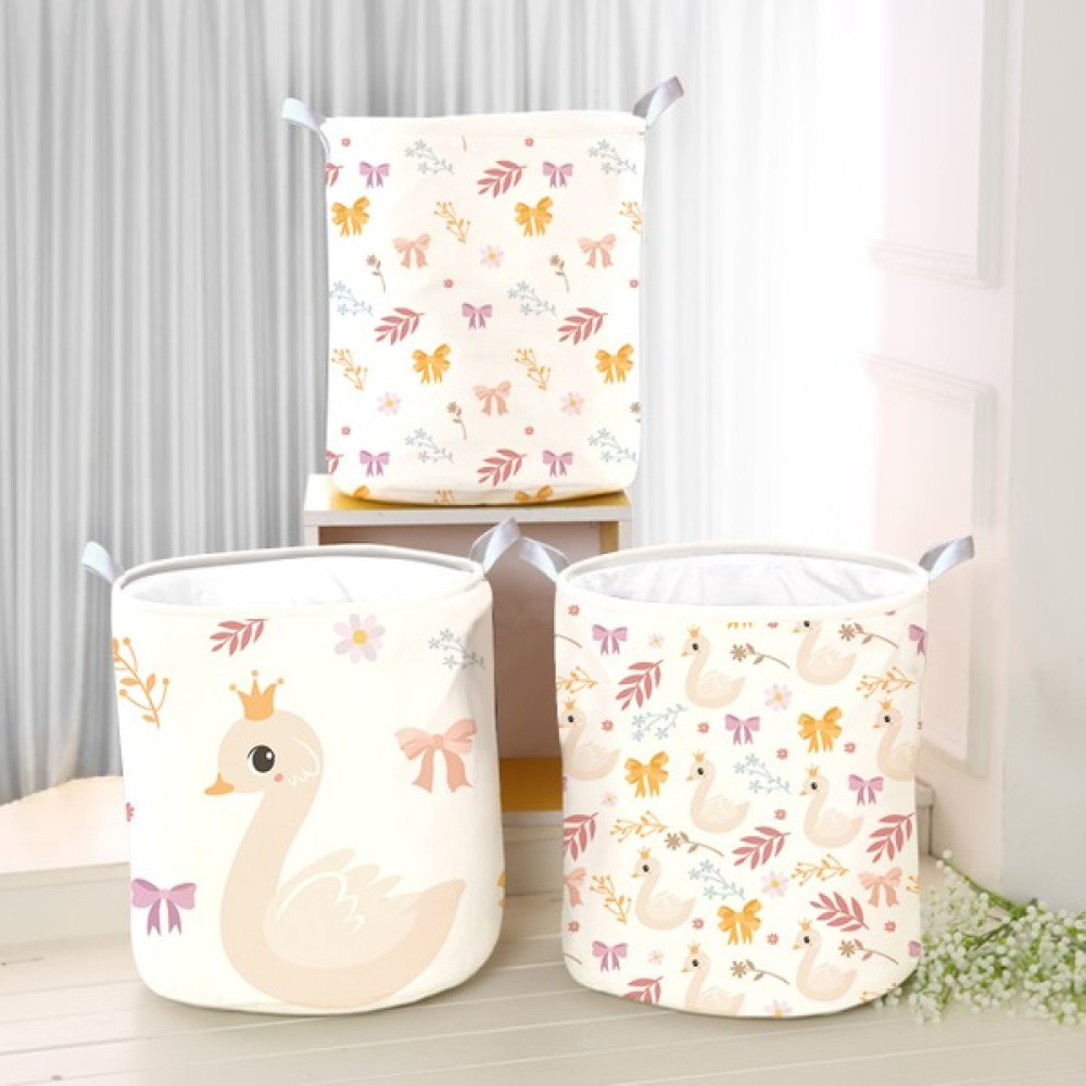 Lina Home Çocuk Odası Katlanabilir Kirli Çamaşır ve Oyuncak Sepeti Çok Amaçlı Oyuncak Saklama Kutusu Sepet Model 40097 - Renkli - 30x50cm Sepet Fiyatı